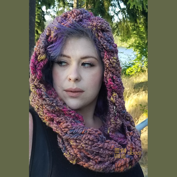 The Aurelia Hooded Scarf