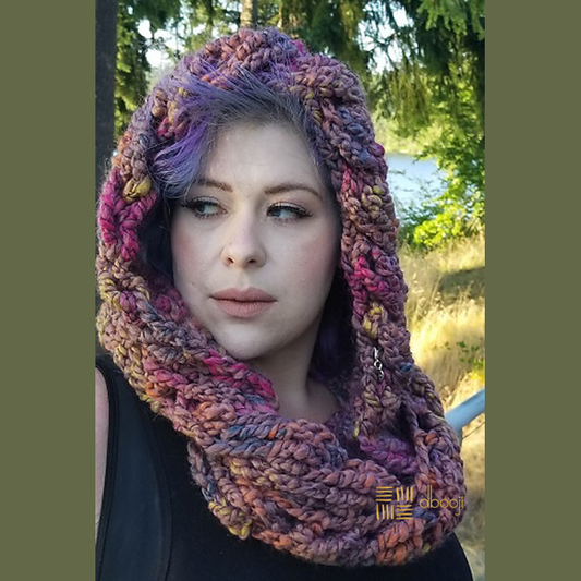 The Aurelia Hooded Scarf