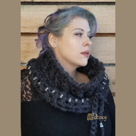 The Nightfall Beaded Cowl